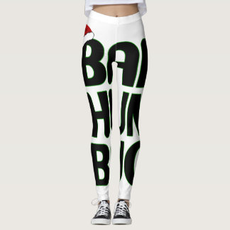 Leggings Noël Bah Humbug Sweatshirt-Xmas Humbug Père Noël