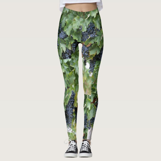 LEGGINGS NOËL DE VIN (Devant)