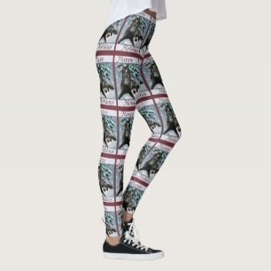Leggings Noël du chien de berge belge