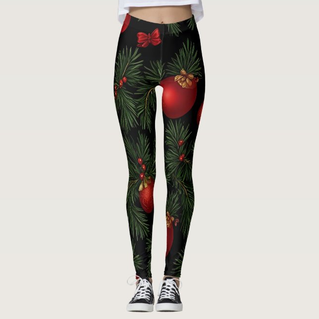 Leggings Noël laid (Devant)