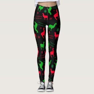 Leggings Noël Llama Fa la Llama