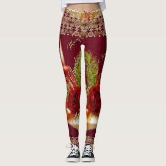 Leggings Noël/nouvelles années de guêtres de partie