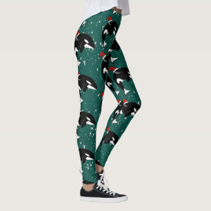 Leggings Noël Orca Killer Whale