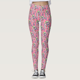Leggings Noël rose de la famille Koala