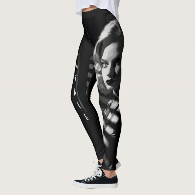 Leggings Noir Femme Fatale (Gauche)