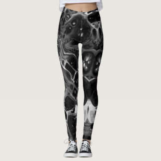 Leggings Noir génial et blanc