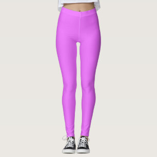 Leggings Nom de couleur pourpre cosmos