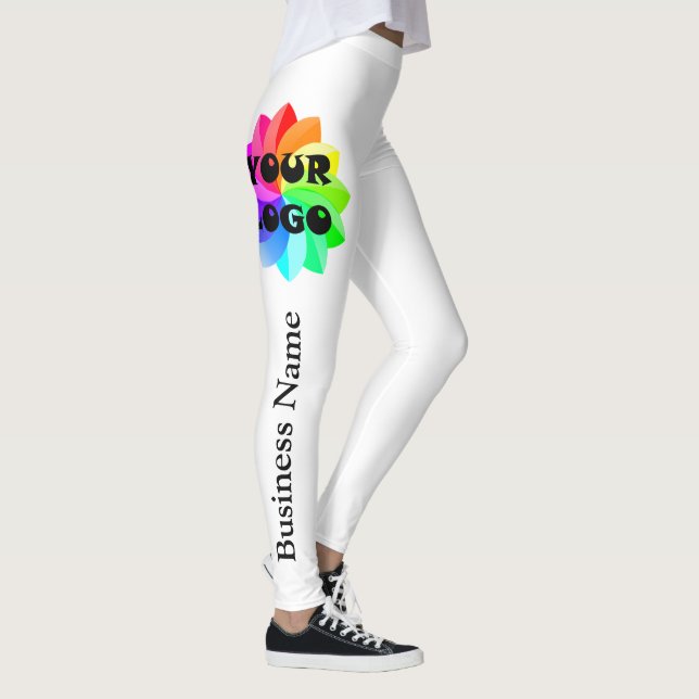Leggings Nom de l'entreprise Logo Yoga Pants Pilates Hot Le (Droite)