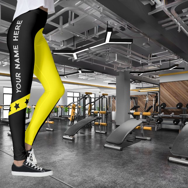 Leggings NOM de sport personnalisable (Créateur téléchargé)