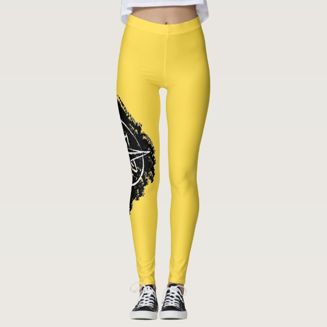 Leggings Northshield Text et Compass Rose (Devant)