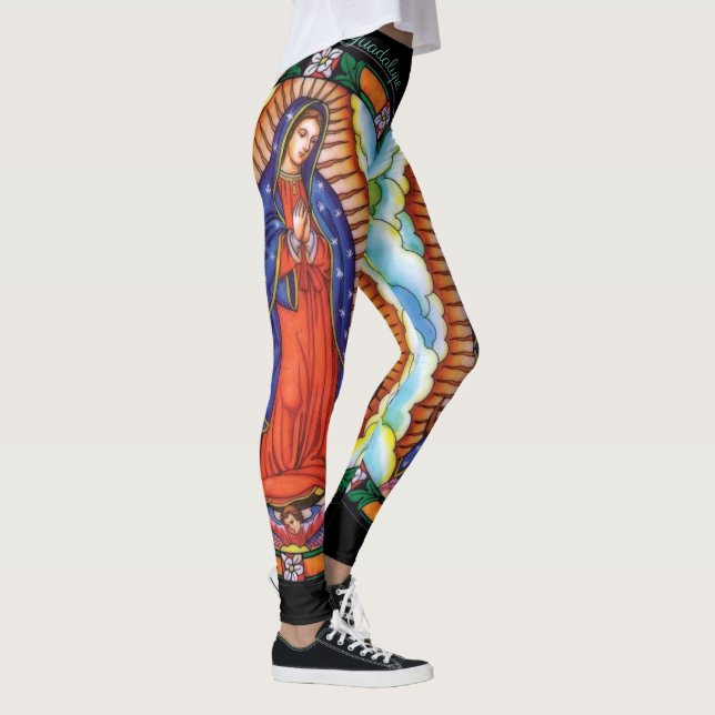 Leggings Notre-Dame de Guadalupe Belles femmes XS à XL L (Droite)