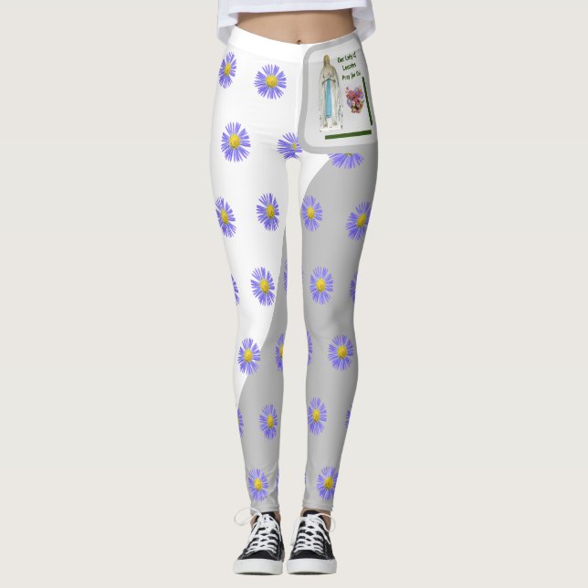 Leggings Notre Dame de Lourdes (Devant)