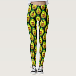 Leggings nourriture à base d'avocat