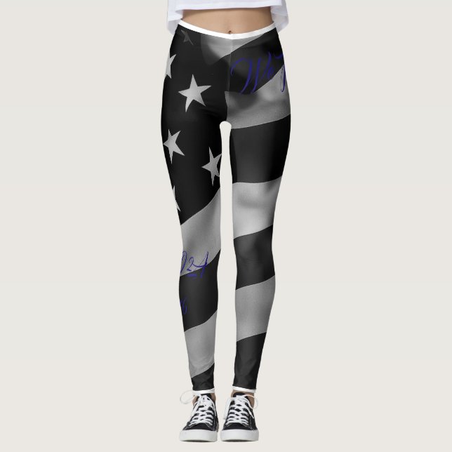 Leggings Nous les guêtres de personnes ! (Devant)