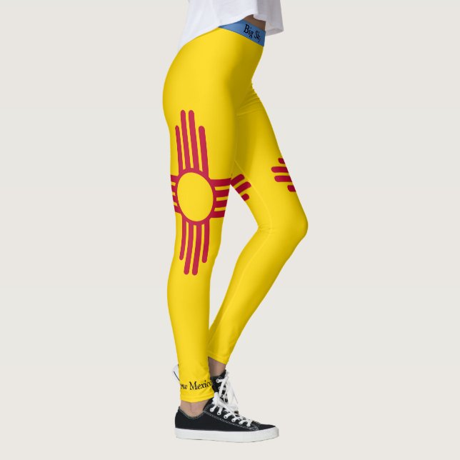 Leggings Nouveau-Mexique : Le grand ciel coule les pantalon (Droite)