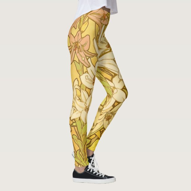 Leggings Nouvelle Lily flowers (Droite)