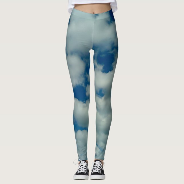 Leggings nuages (Devant)