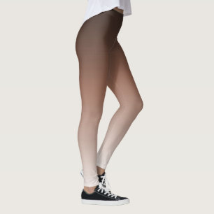 Leggings Nuances des guêtres Brown