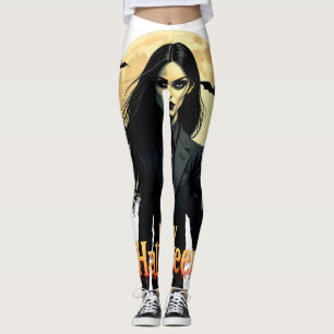 Leggings Nuit d'Halloween en cuisine