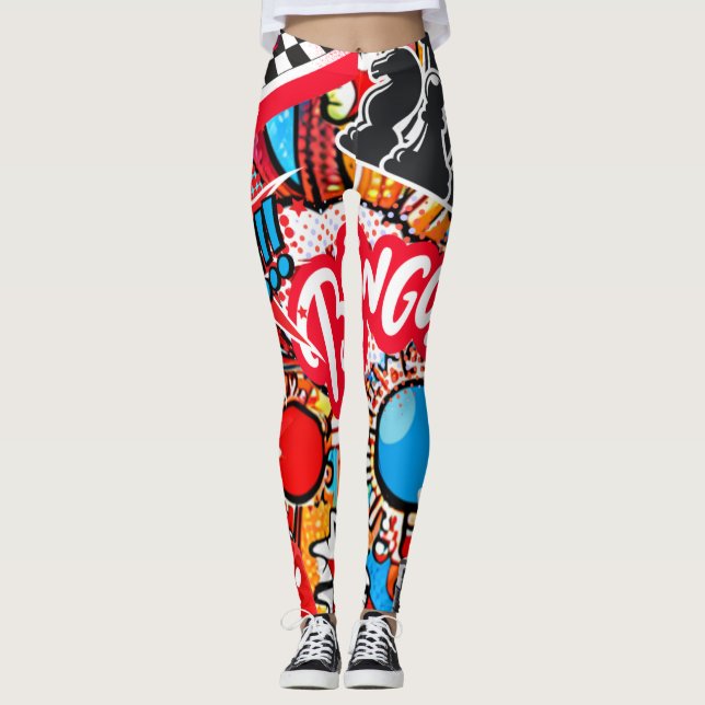 Leggings Nuit du jeu (Devant)