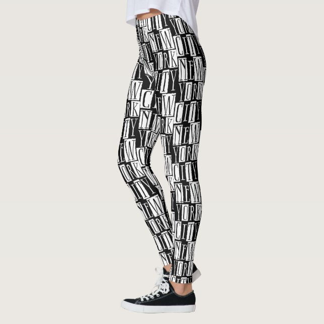 Leggings Nuits de partie de New York City (Gauche)