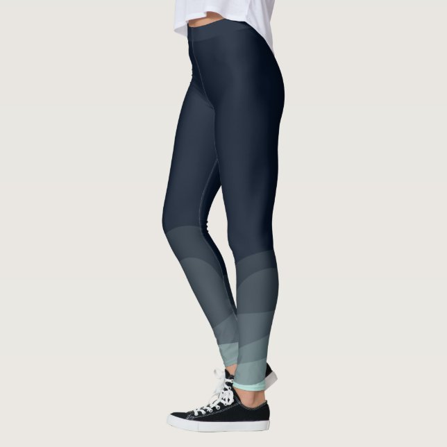 Leggings océano profundo (Gauche)