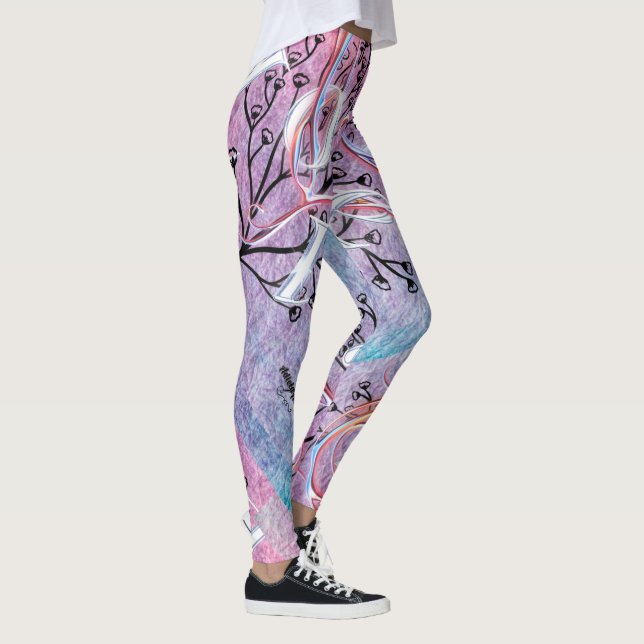 Leggings Ode to Love Active Wear conçu par Adiela Akoo (Droite)