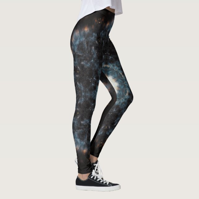 Leggings Oeil des guêtres d'univers (Droite)
