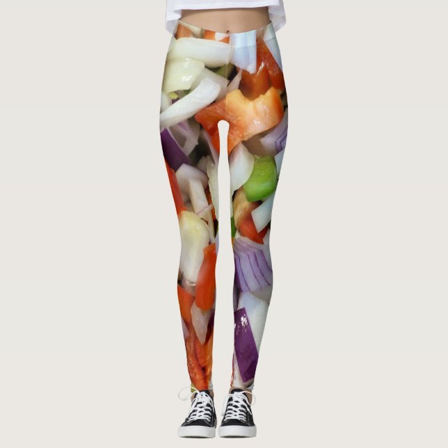 Leggings Oignons et cloches (Devant)
