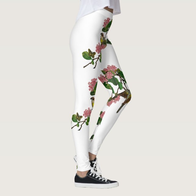 Leggings Oiseau sur une branche (Droite)