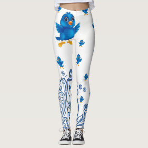 leggings oiseaux