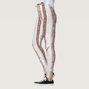 Leggings Oiseaux Élégants Forêt Acrylique  