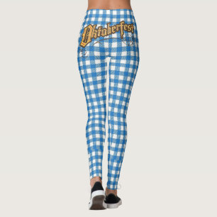 Leggings Oktoberfest avec Bavarian Blue