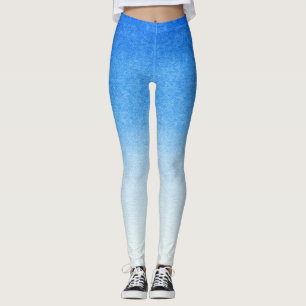 Leggings Ombre Bleu et blanc Plonger dans des teintes oniri