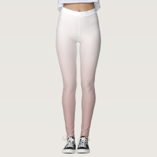 Leggings Ombre or Rose moderne
