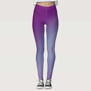 Leggings Ombres violets bleus