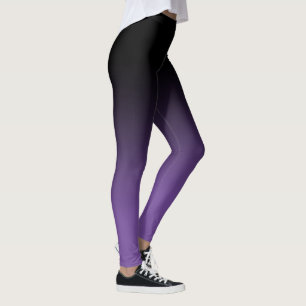Leggings Ombres violets noirs