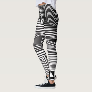 Leggings Optique via Formes