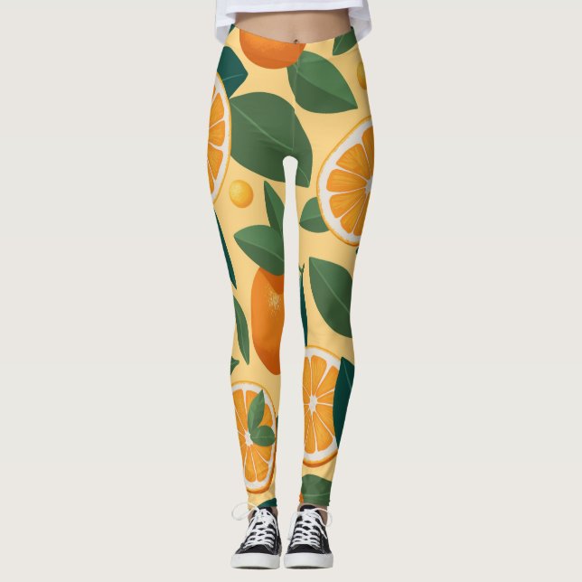 Leggings Orange (Devant)