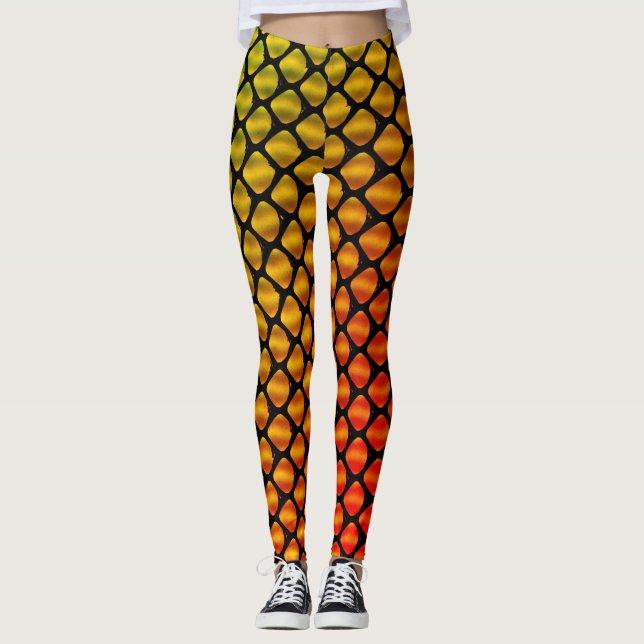 Leggings orange (Devant)