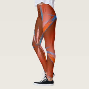Leggings orange Brown vifs