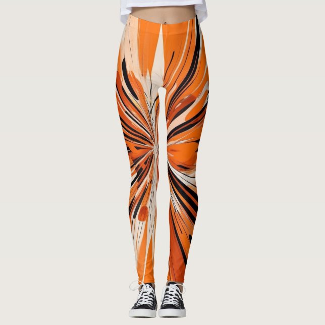Leggings Orange vibrant (Devant)