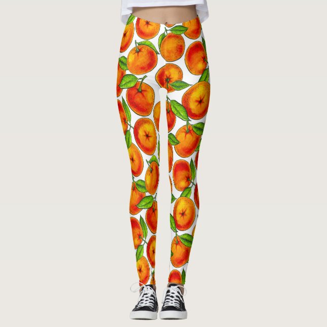 Leggings Oranges (Devant)