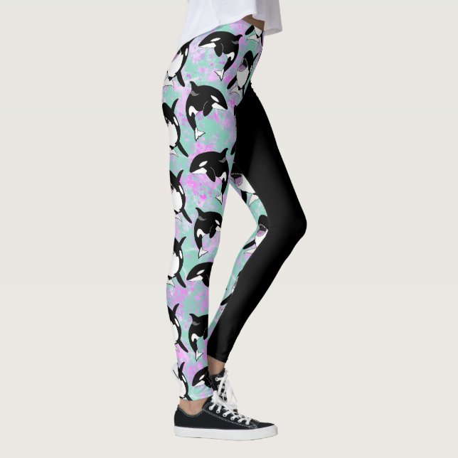 Leggings Orca Killer Whale (Droite)