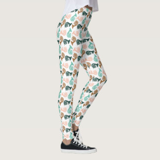Leggings Orchestre de groupe de musiciens de corne français