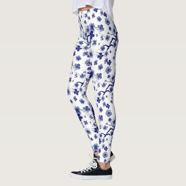 Leggings Oriental Sakura Motif (Gauche)