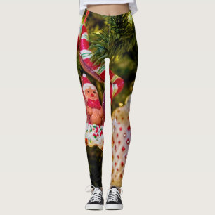 Leggings Ornement de Noël en pain d'épices