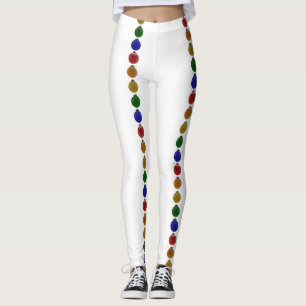 Leggings Ornements colorés de Noël