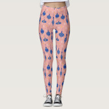 Leggings ornements de Noël