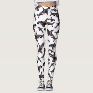 Leggings Orque d'aquarelle